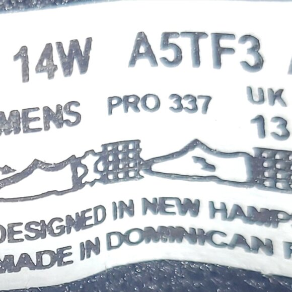 Timberland PRO A5TF3 Mens Size 14W Black Sawhorse Composite Toe Combat Work Boot - Picture 9 of 9